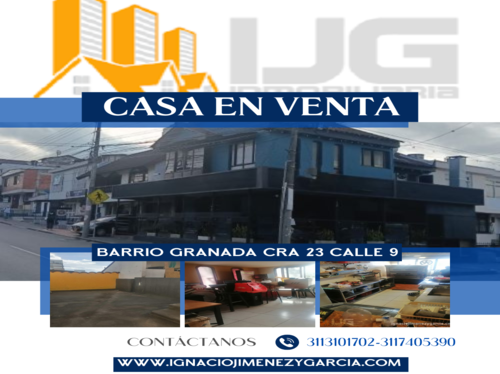 Carrera 23 9 45 Barrio Granada